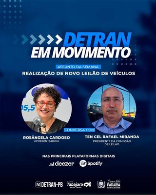 Detran em Movimento destaca a realização de novo leilão de veículos