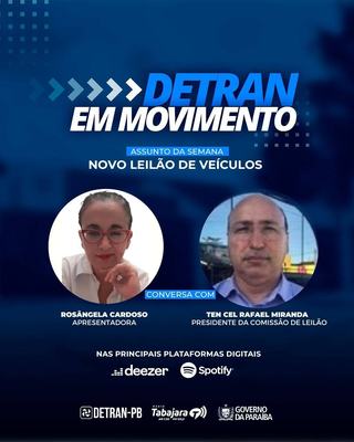 Detran em Movimento destaca a realização de novo leilão de veículos