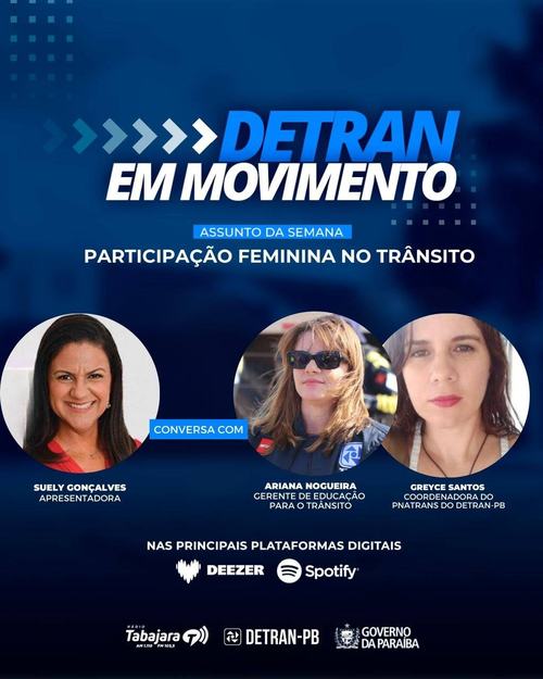 Elas no trânsito