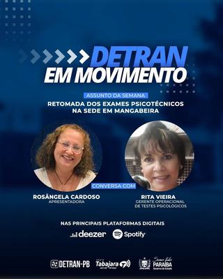 Detran em Movimento destaca retomada de aplicação de exames psicotécnicos na sede do órgão