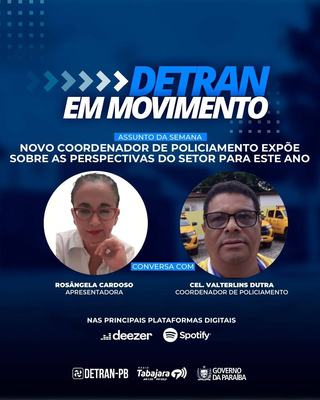 Novo coordenador de Policiamento expõe sobre as perspectivas do setor para este ano.