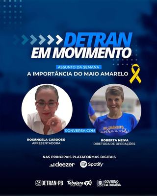 Detran em Movimento destaca a importância do Maio Amarelo