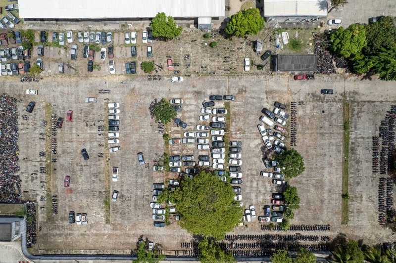 Veículos Pátio Detran-PB