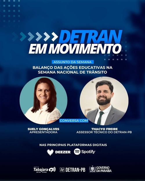 Detran em Movimento faz balanço da Semana Nacional de Trânsito