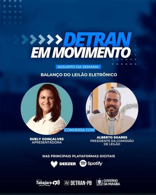 Detran em Movimento faz balanço dos leilões eletrônicos